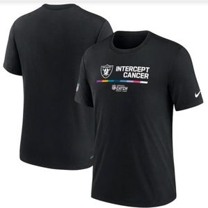 Raiders Intercept Cancer T-Shirt